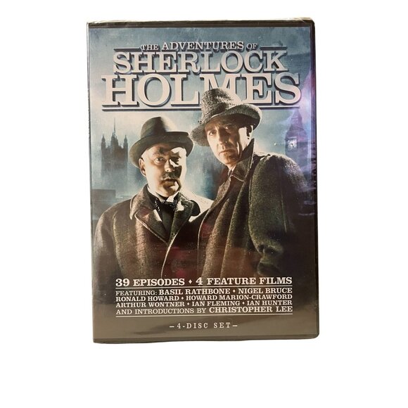 Other - 2012 The Adventures of Sherlock Holmes DVD NEW Sealed 38 Episodes 4 Feature Film
